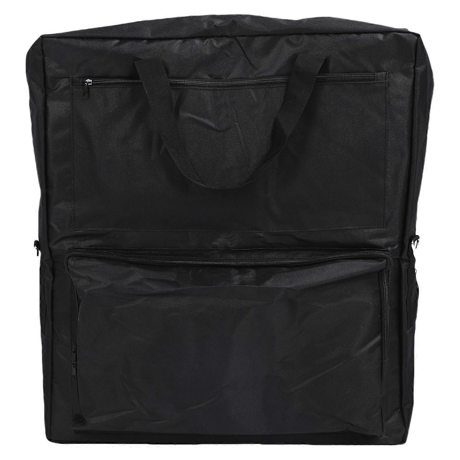 Solar Panel Carrying Case with Adjustable Shoulder Strap, Durable Canvas Tote for RV Camping