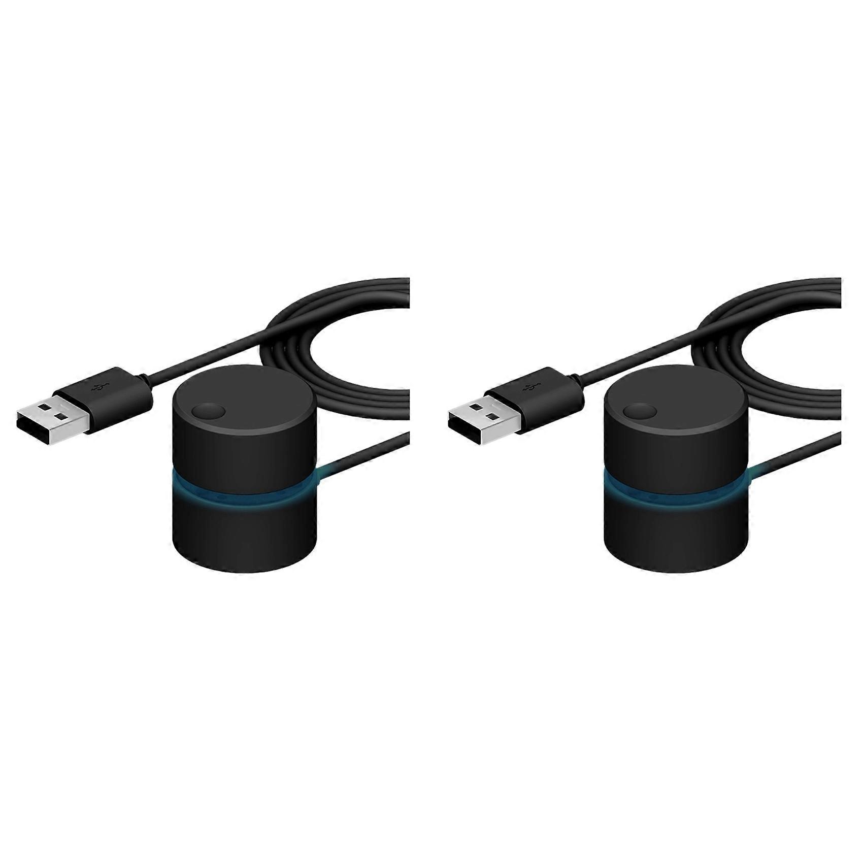 2X USB Computer Volume Adjustment Knob Multimedia Computer Volume Controller Notebook Desktop Sound Control Switch