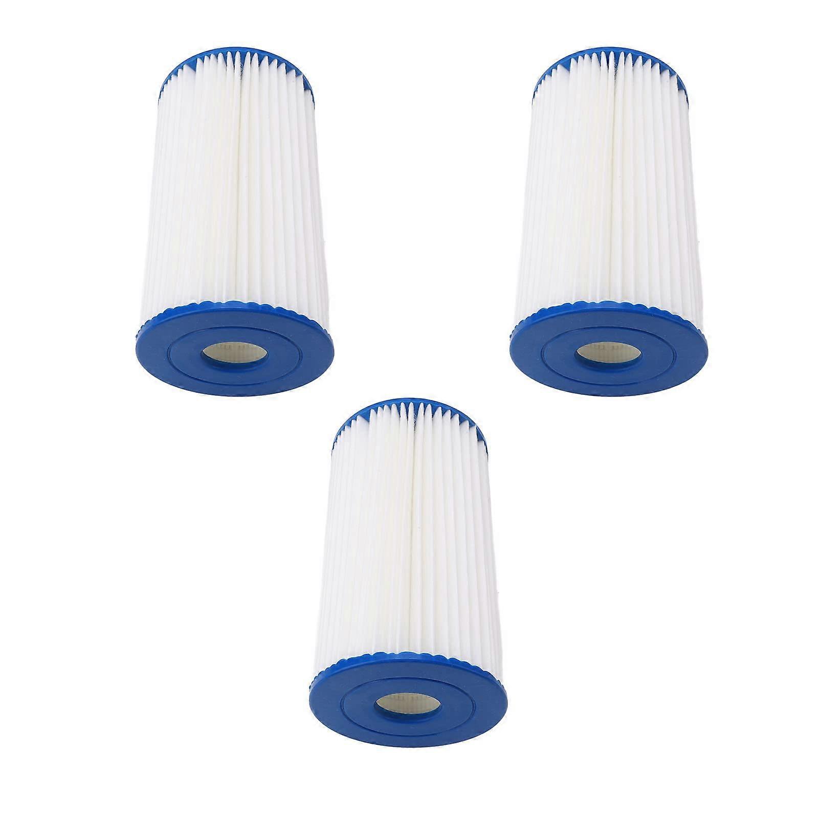 Poolfilterpatron 3-pack för undersänkt vattenfilterbyte, hållbar sedimentfiltrering
