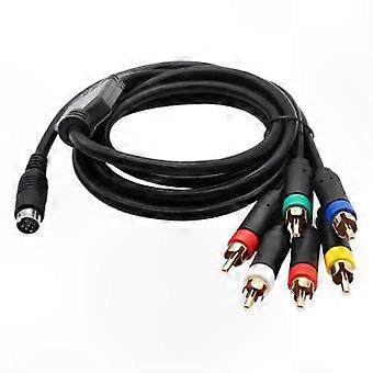 Cavo video component per monitor RGB - Compatibile con console di gioco retrò
