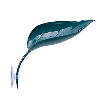 Artificial Aquarium Plants Dark Blue Leaf Decor Realistic Safe NonFading Fish Tank Decorations