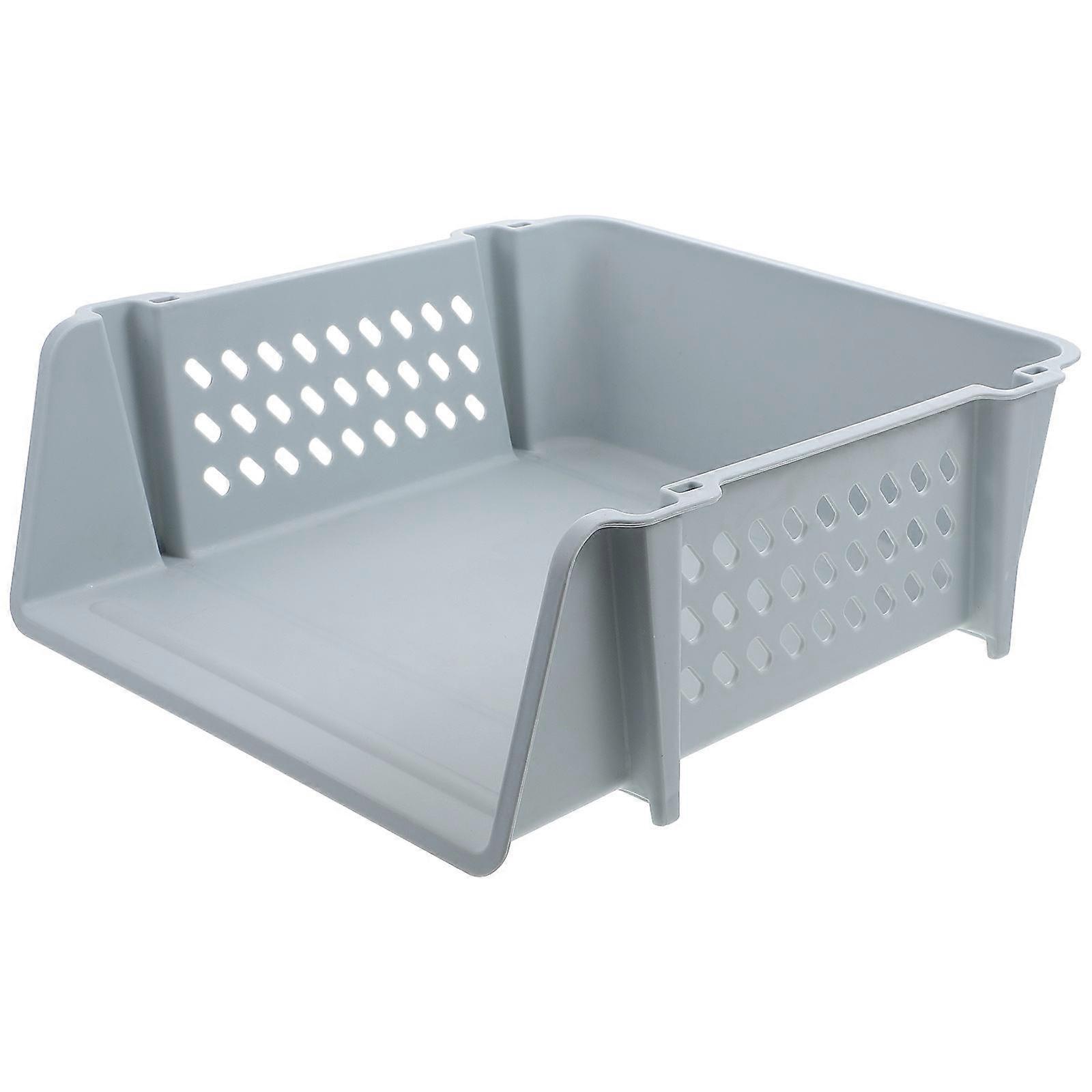 Sundries Organizer Stackable Storage Rack for Desktop Use 2Pcs