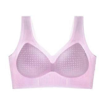 Stainless Fixed Cup Thin Beautiful Back Lingerie for Women's Sports Vest Bra Bra Comfortable Breathable Without Steel Ringa