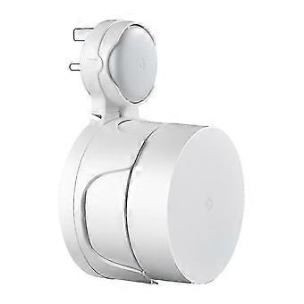 Wandsteckdosenhalterung für Google WiFi [Modell 2020], platzsparend, keine Kabelsalat, leicht zu versetzen, optimales Design für Google Mesh-WLAN-Router