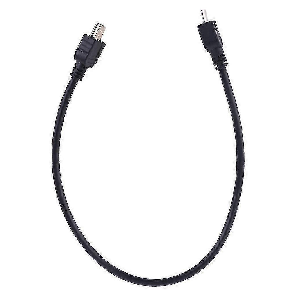 5-benet Micro USB til Mini USB han-dataoverførselsadapterkabel