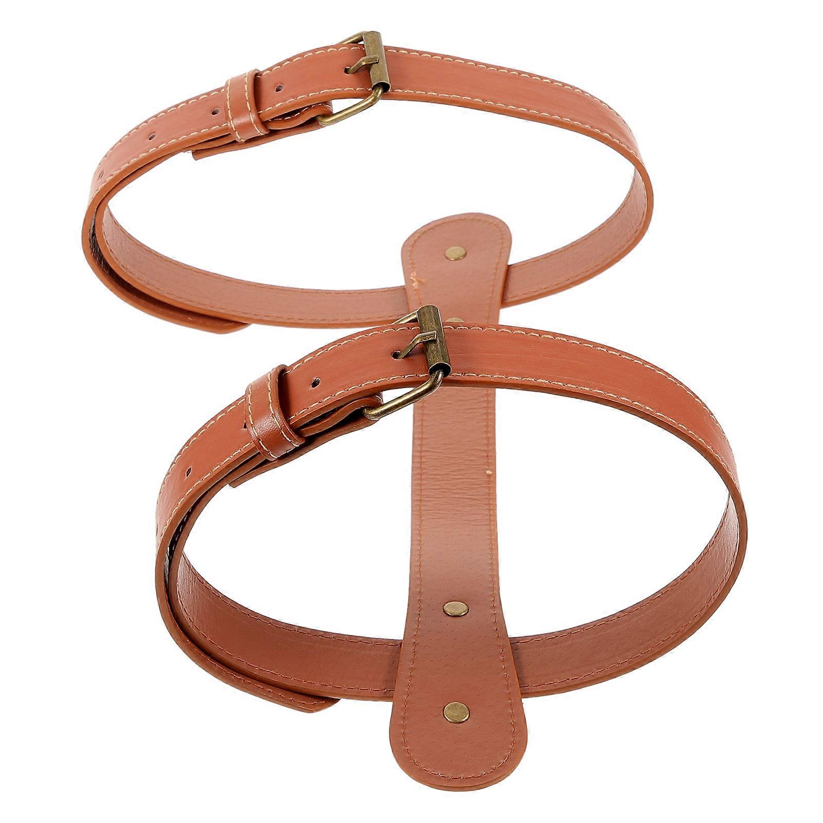 Brown Binding Strap for Storage Picnic Blanket Carrying Strap