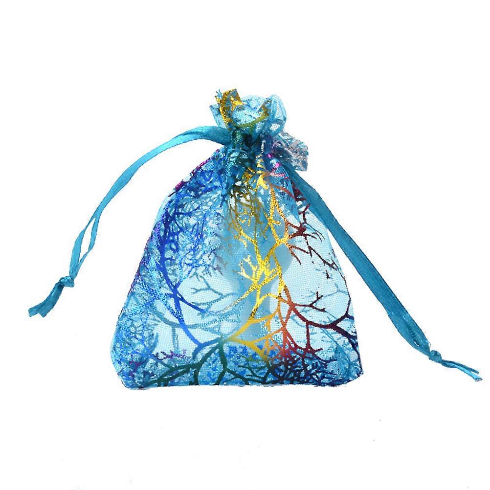 Drawstring Bag Yarn Drawstring Bag for Articles Storage 100Pcs Grain