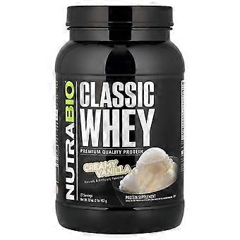 NutraBio Classic Whey Protein, Romige Vanille, 907 g