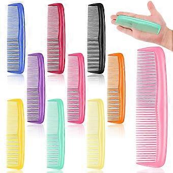 Lot de 100 peignes en vrac pour femmes, enfants et personnes sans-abri, emballés individuellement dans du plastique, format de poche, petits peignes de voyage pour se coiffer, pour les personnes sans-abri, les hôtels, etc.
