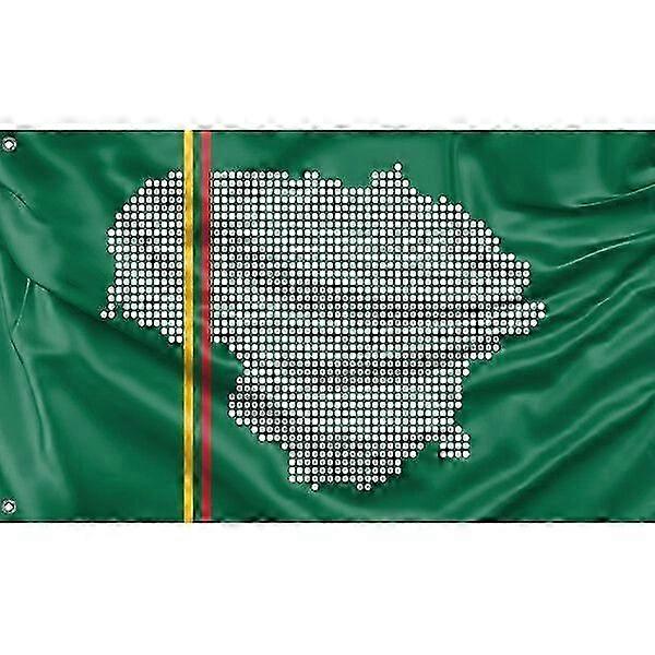 Lithuania Silhouette Flag L2415
