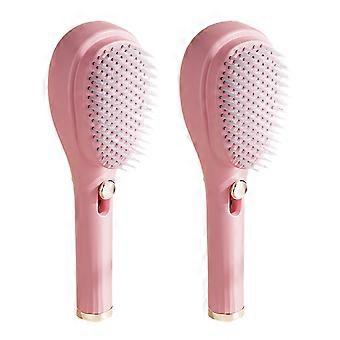 Travel Hair Brush – Compact & Retractable – for Dry & Tangled Hair