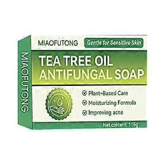 1-3pcs Tea Tree Soap, Tea Tree Soap Bar for Face & Body, Antifungal Soap with Tea Tree Oil, Antibacterial Bar Soap for Fungus, Ringworm, Acne