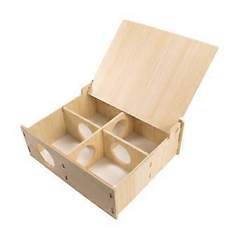 Versteck aus Holz für Hamster, Ratten und Lemminge