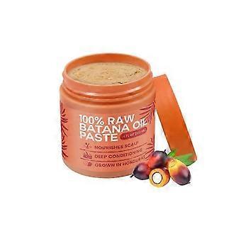 Rauwe Batana-olie voor haargroei - 100% puur, biologisch 4oz Batana uit Honduras voor dik en sterk natuurlijk haar - Dr. Sebi Ongeraffineerde koudgeperste cosmetica