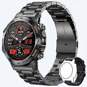 Smart watch for Adult 400mAh waterproof Bluetooth Call Fitness Smartwatch Adult Heart Rate Blood Oxygen Monitor For Android