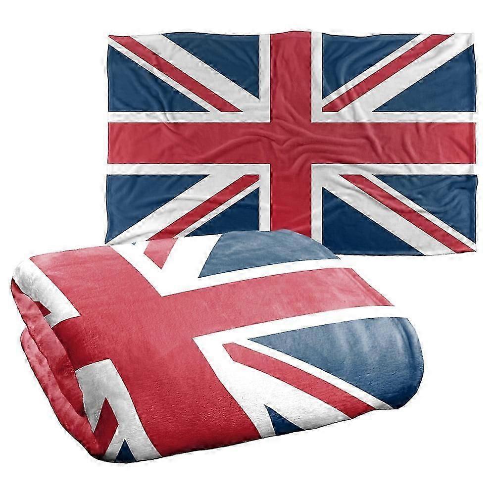 Union Jack Silky Touch Super Soft Throw Blanketascf188n