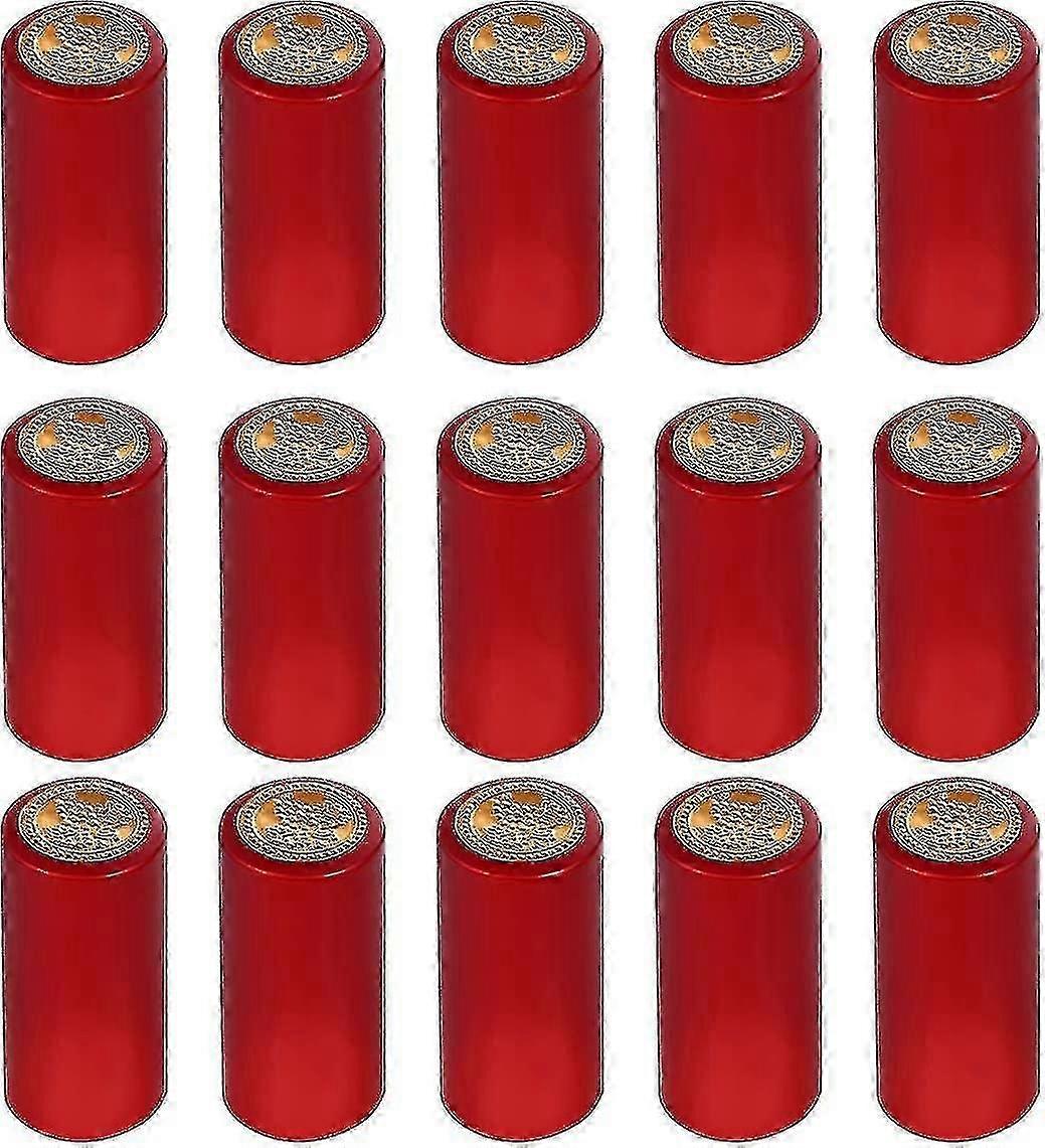 100 st/set PVC Krympslangkapslar Vin Krympslang för Flaskor