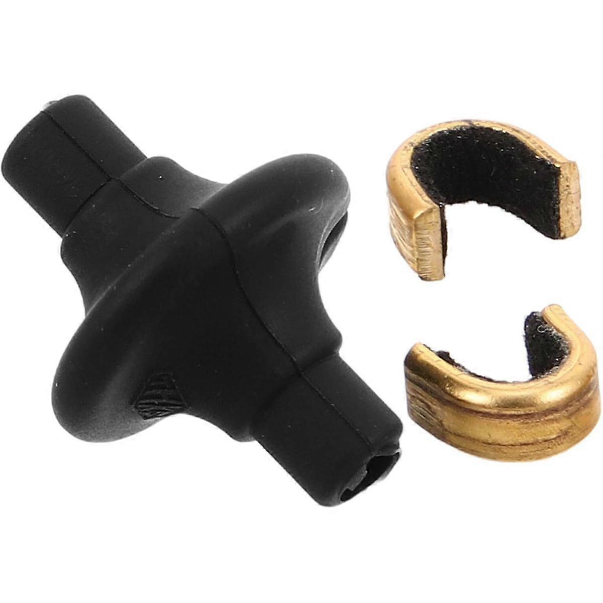 Nose Button Bowstring Kisser for Quick Installation with Universal Random Color