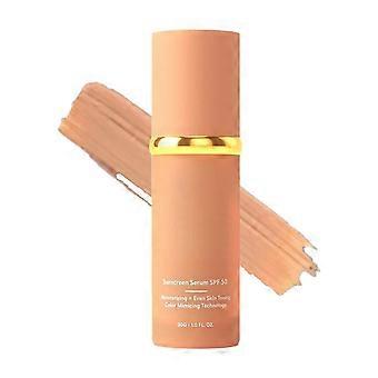 Wasserfeste, flüssige Foundation mit LSF 50, hoher Deckkraft, ideal für Sport und Fitnessstudio, mittlere bis leichte Deckkraft, 30 ml