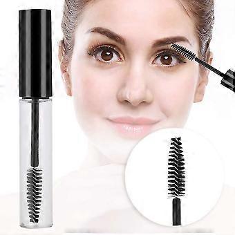Refillable Mascara Tube, Leak-Resistant 10ml Empty Bottle with Wand for Travel, 5 Colors