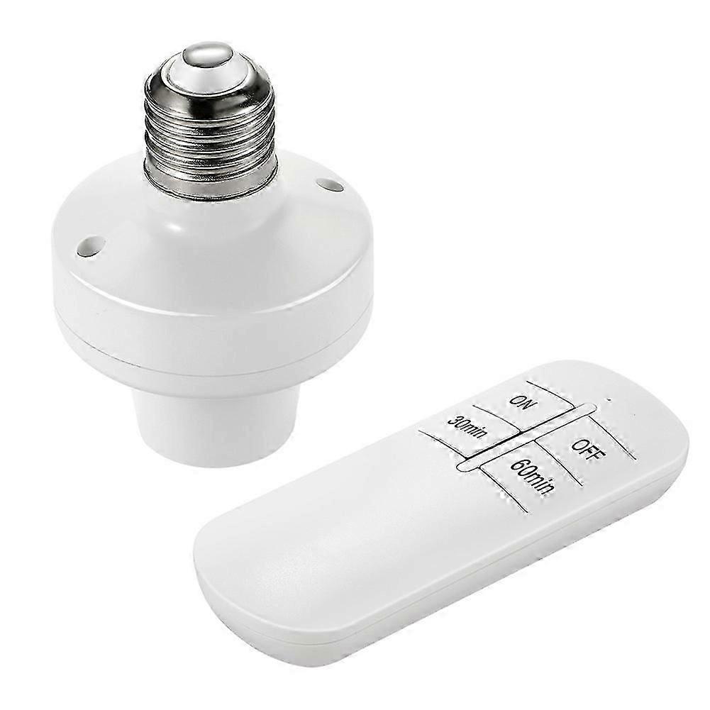 Wireless Lamp Holder Remote Control 50/60Hz Dimmable E26 E27 Socket Not