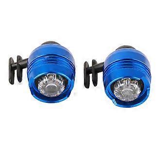 Lot de 2 lampes frontales pour chaussures, 3 modes d'éclairage, IPX5, résistantes à l'eau, en alliage d'aluminium, légères-cr