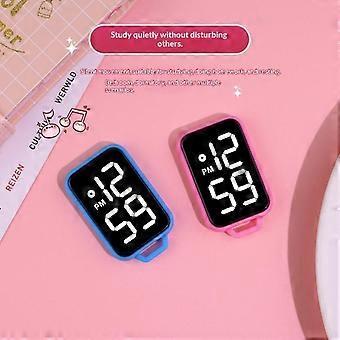 Mini-LED-Digitaluhr mit großem, klarem und kratzfestem Display, leichtem Design und robuster Armbanduhr für Kinder – ideal für den Alltag.