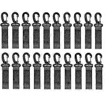 20pcs Paddle Board Paddle Storage Clip Paddle Keeper Paddle Holder Paddle Boat Fishing Rod Holder Cl