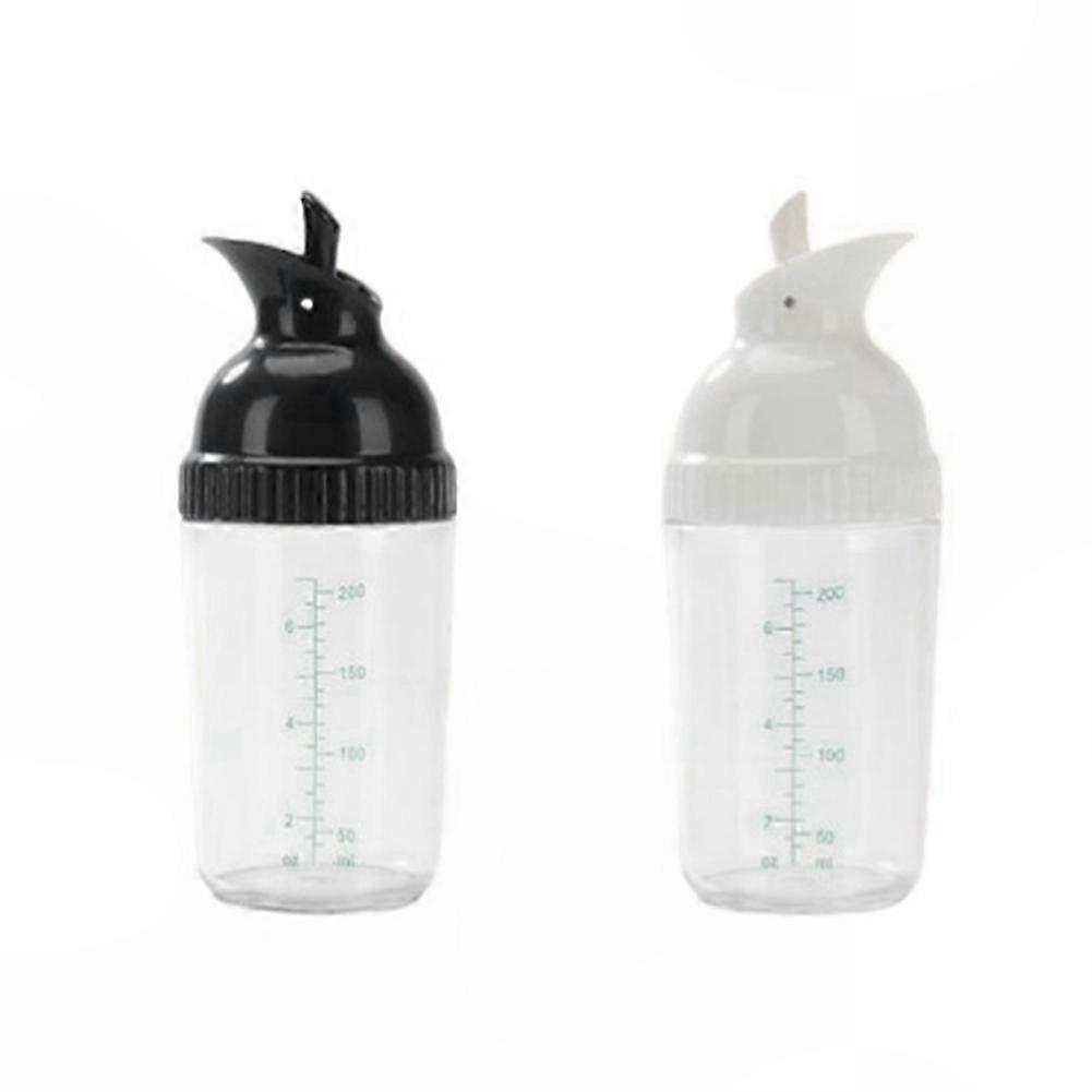Leak-Proof Salad Dressing Container & Shaker Jar with Lid