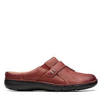 Clarks Adult Womens Un Loop Ease Mule Flats