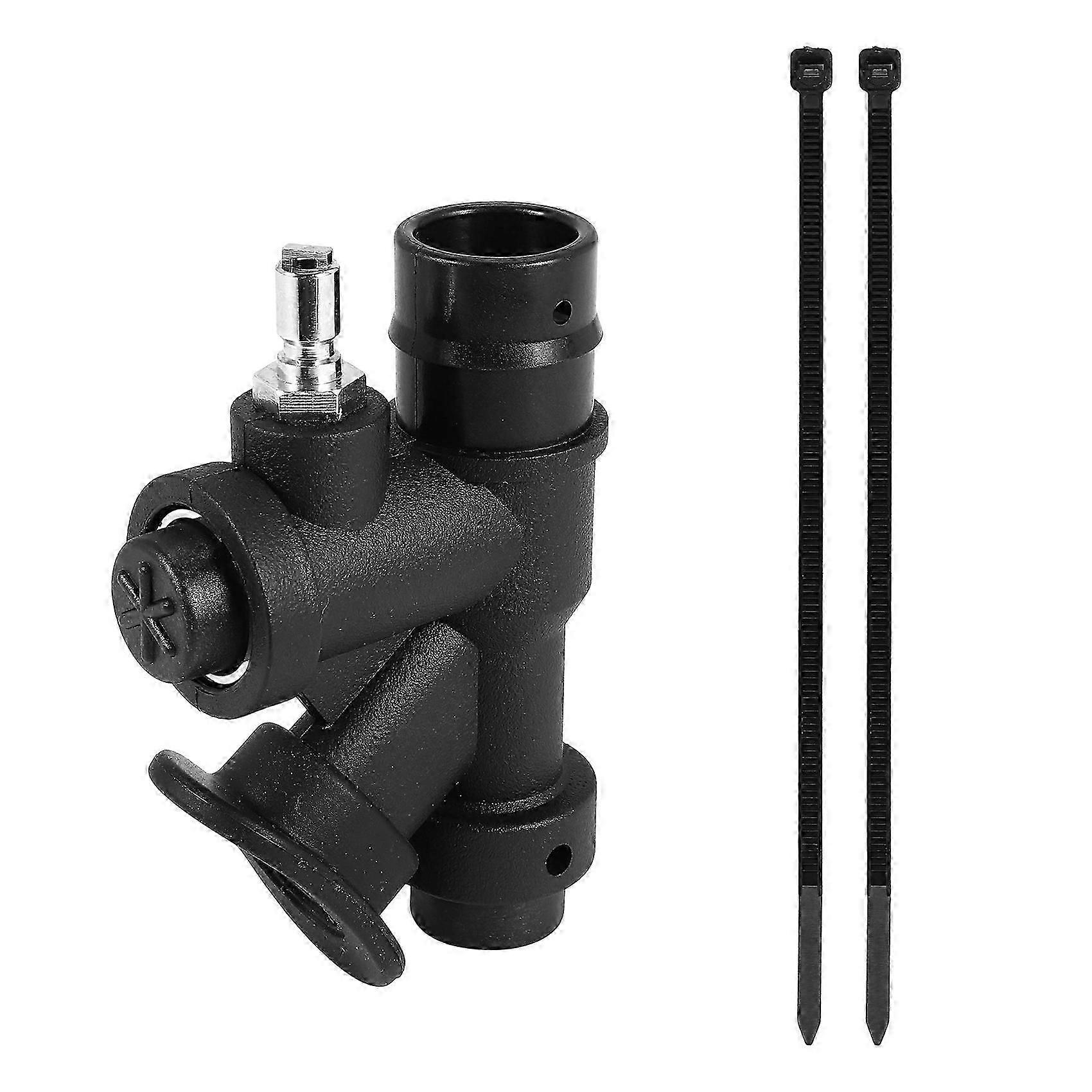 Power inflator for scuba BCD with durable hose connection