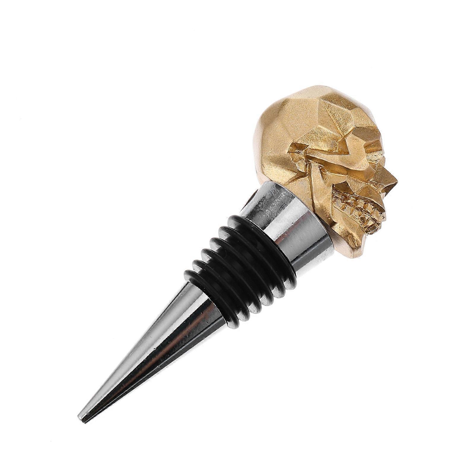 Skull Shape Bottle Stopper for Party 1Pcs Decorative Bottle Plug