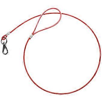 Chew Proof Dog Leash Metal Wear-Resistant Puppy Leash for Safety
