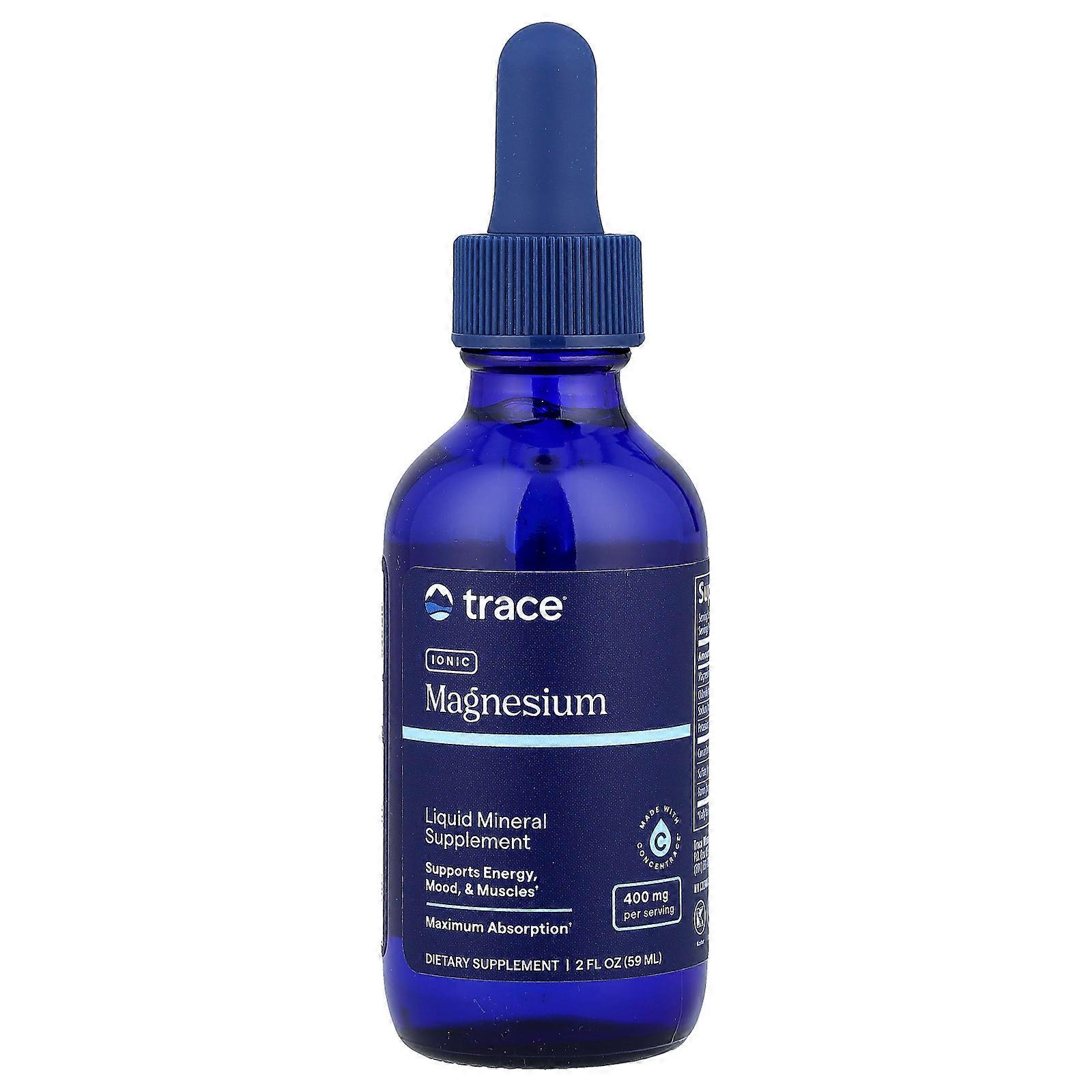 2 x Trace, Ionic Magnesium, 2 fl oz (59 ml)