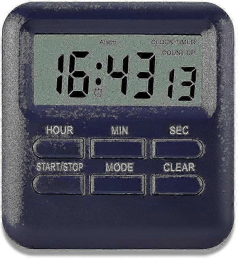 Magnetic Kitchen Digital Timer Alarm Clock, 3 In 1 Multifunctional Count Up/down