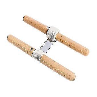 Rekband met handvatten, geschikt voor yoga en gymnastiek, 2,1 meter (7 voet) lange, duurzame nylon band