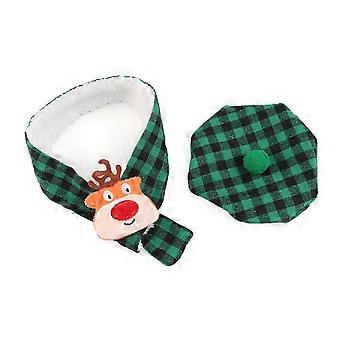 Kerst hondenbaret sjaal set