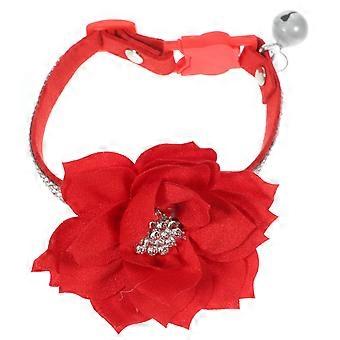 Rhinestone Cat Collar Comfortable Adjustable Dog Necklace Collar for Decor