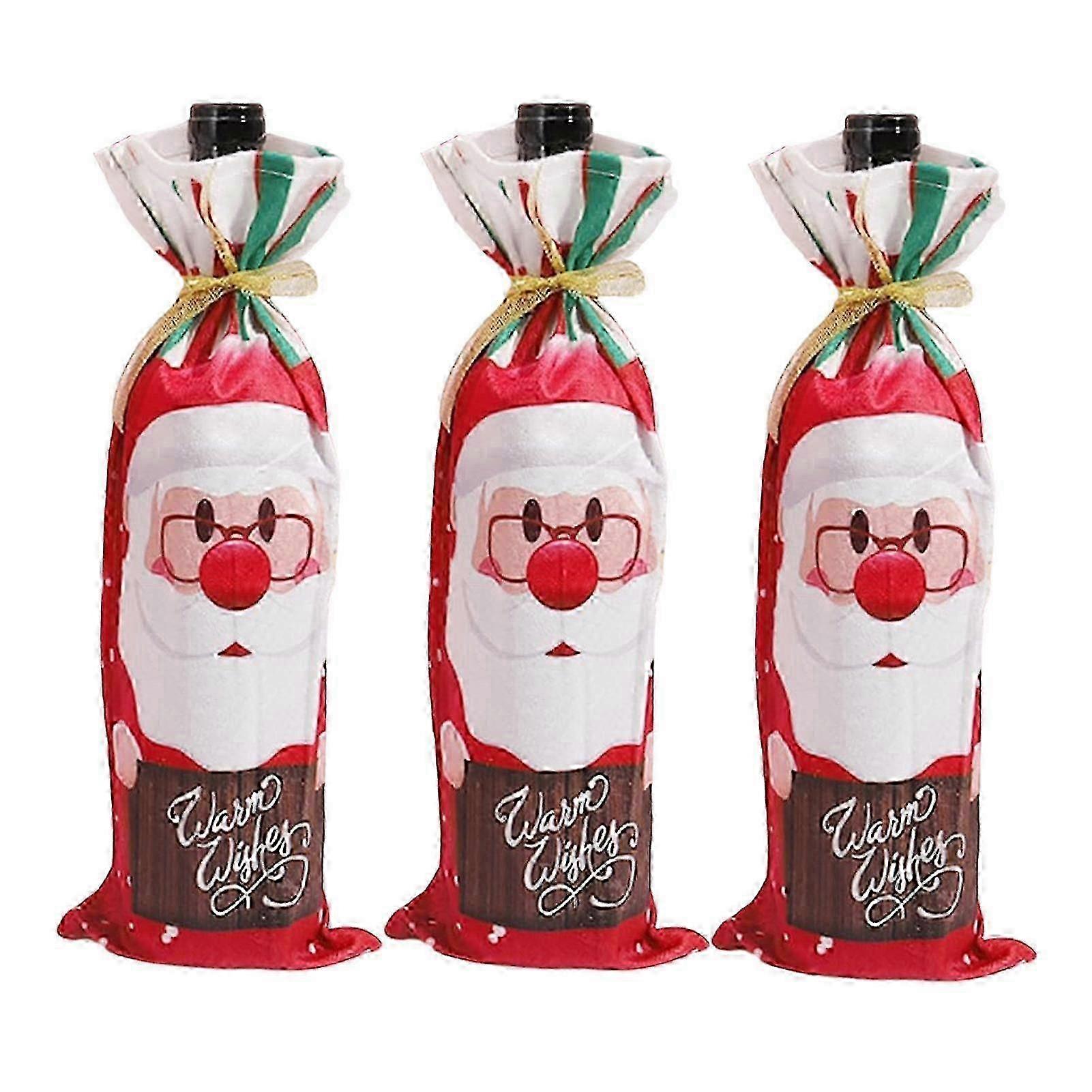 Modern Festive Wine Bottle Sleeves