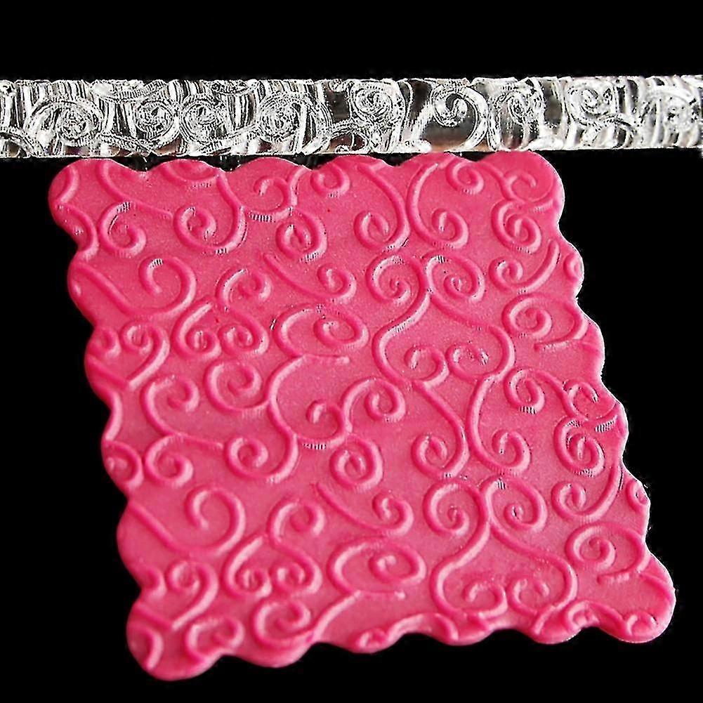Acrylic Patterned Rolling Pin 16x1cm