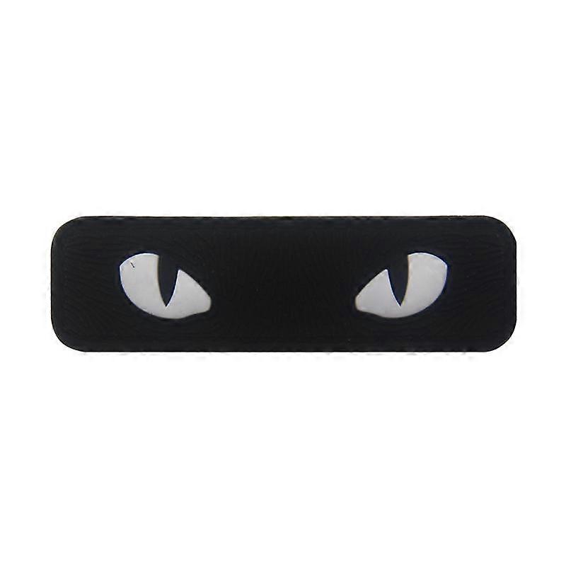 1Pc Cat Eyes Hook Fasteners Tactical Glow Applique Patch Hat Uniform Backpack