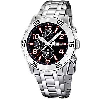 Lotus Quartz Analog Man Watch with L15742/5 Stainless Steel Bracelet