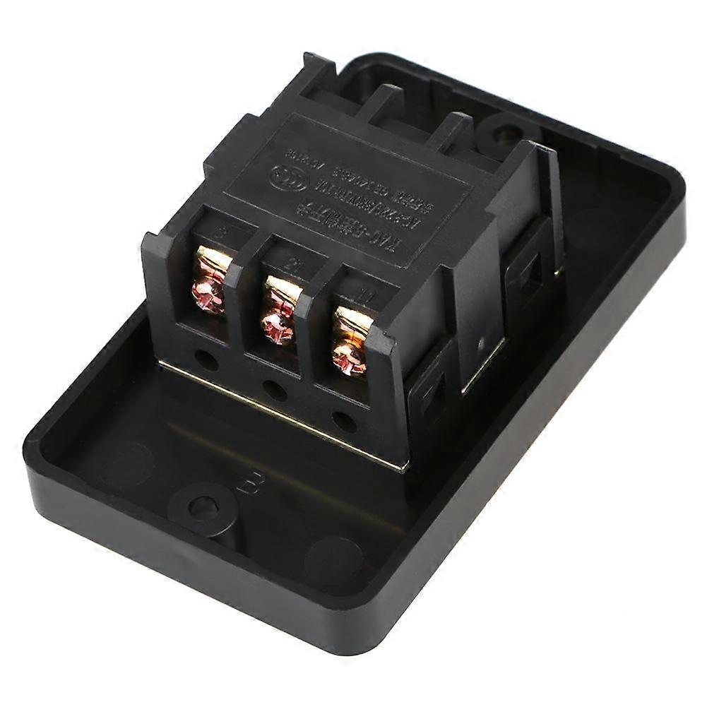 1Pcs KA0-5 380V 10A Black 2 Position Power Control Pushbutton Push Button Switch