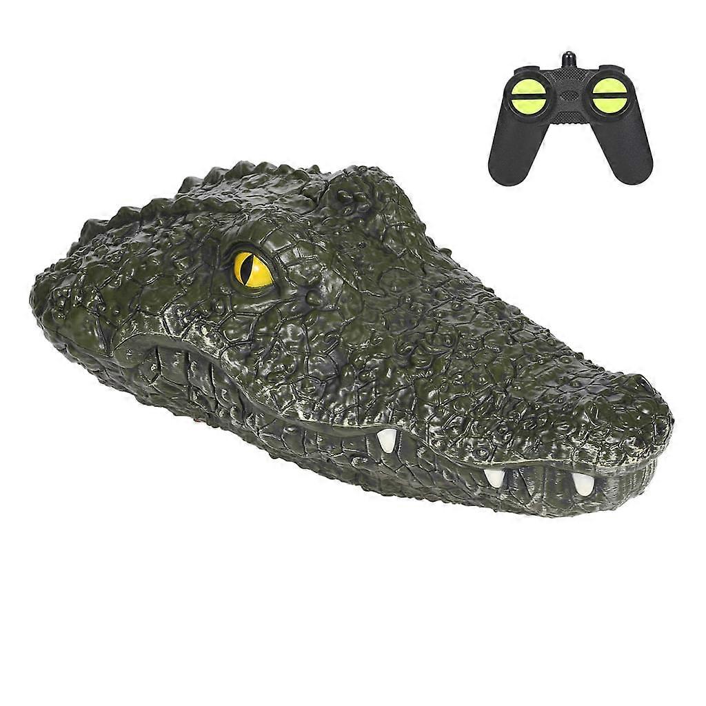 Prank-Ready Waterproof Remote-Controlled Crocodile Boat