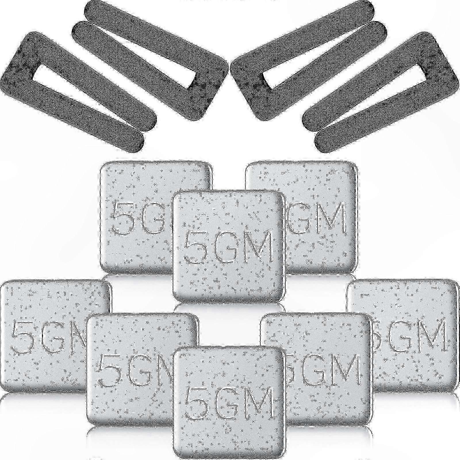 4-Pack Balancing Weights with Clips for Ceiling Fan Blade Stabilization and Vibration Reduction
