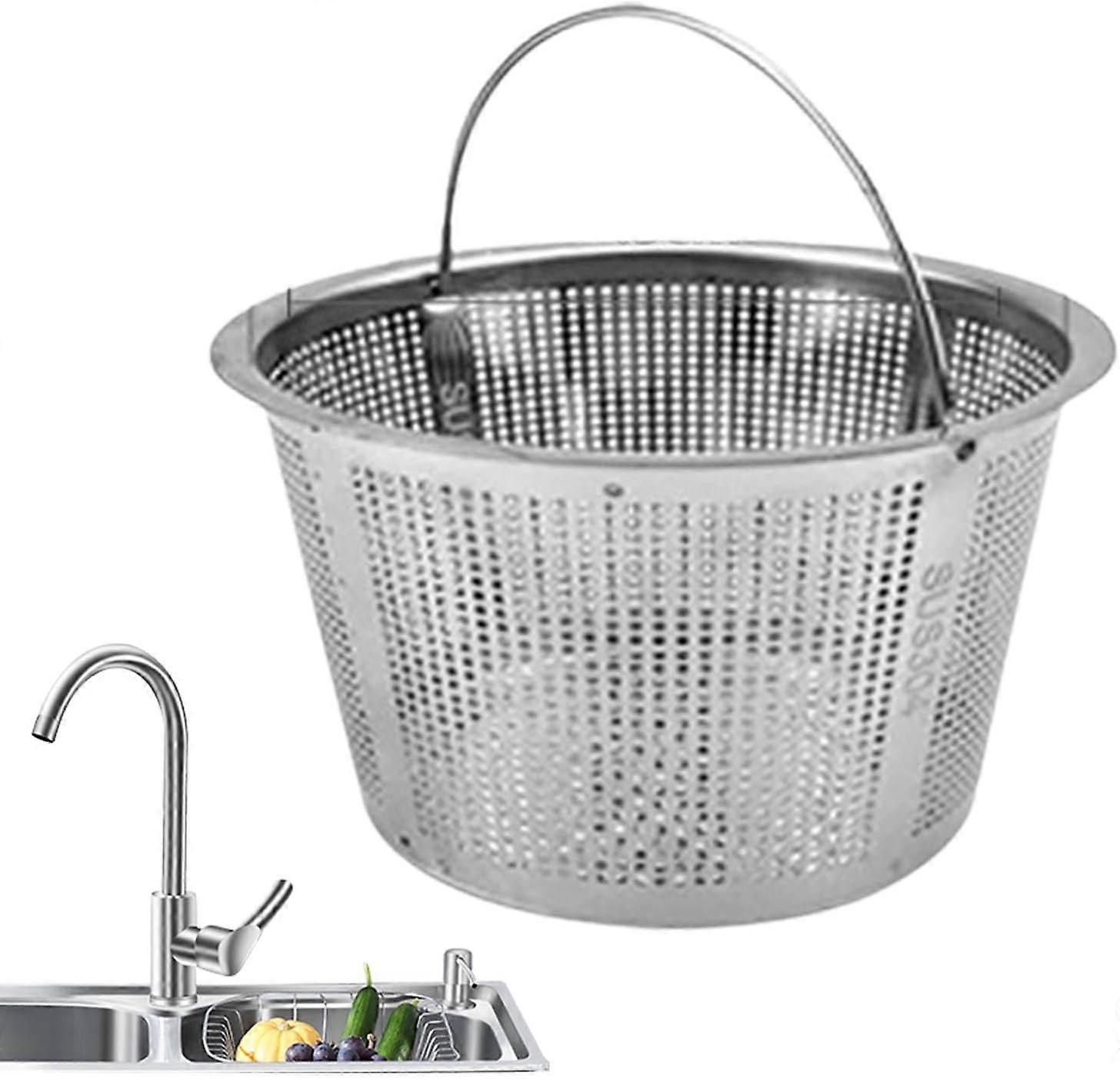 304 SS Deep Drain Strainer for Kitchen