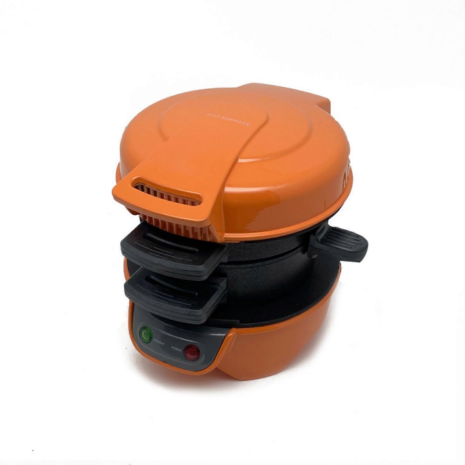 Burger Maker Electric Sandwiches Maker Double-Layer Breakfast Cooker for