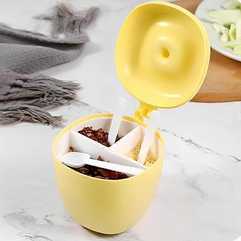 Durable Press-Open Condiment Jar