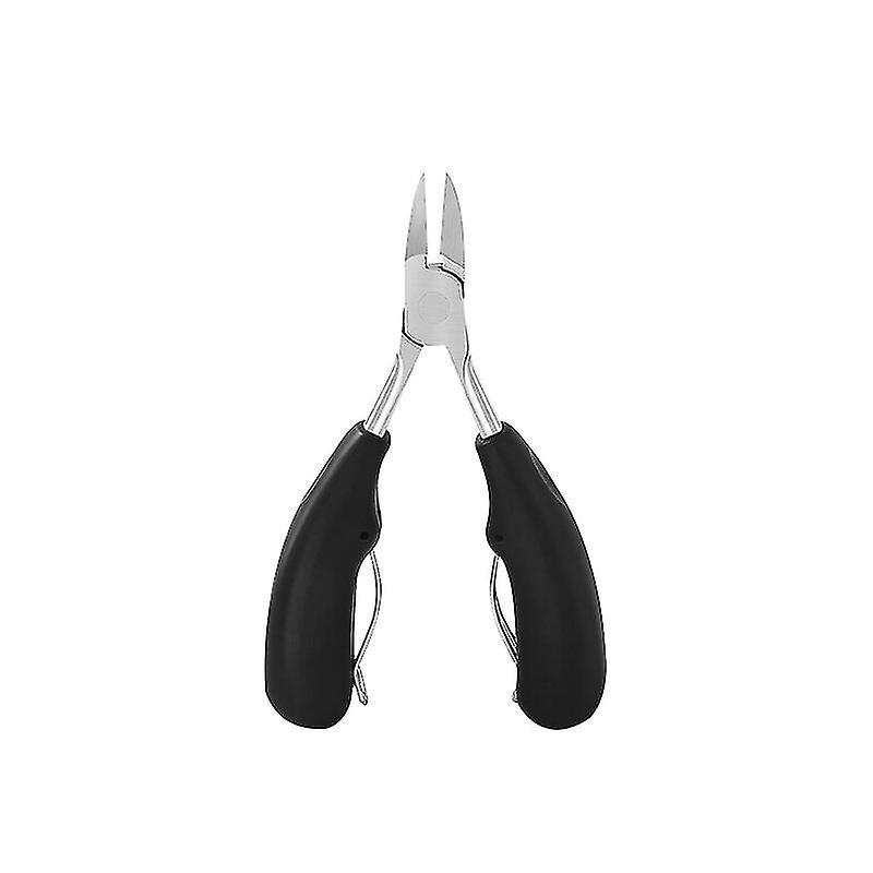 Stainless Steel Folding Dead Skin Pedicure Manicure Double Spring Inlay Occult Pliers