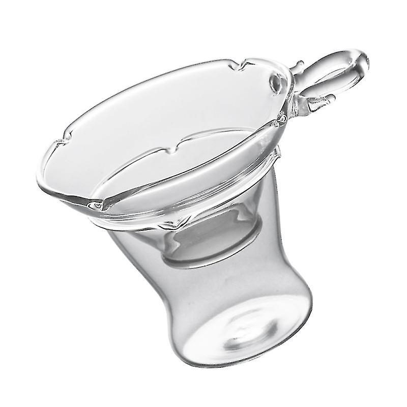 8X8x8cm Transparent Tea Strainers 1 Set Of Home Tea Strainer Glass Tea Filter Transparent Tea Ware T